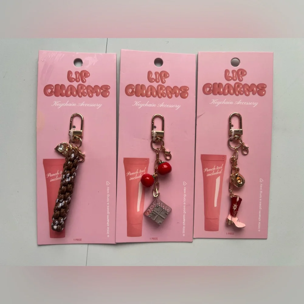 Studio Artifact Lip Charm Keychain Accessory